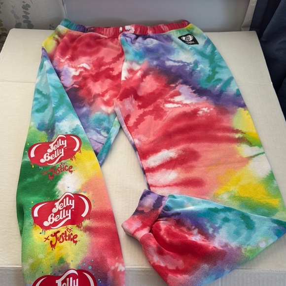 Justice Multicolor Tie-Dye Sweatpants - Picture 1 of 6